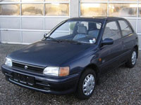 brugte Toyota Starlet biler