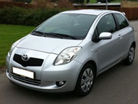 brugte Toyota Yaris biler