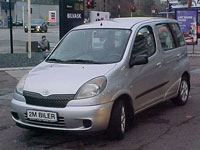 brugte Toyota Yaris Verso biler