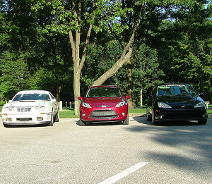 Ford Mustang, Fiesta, Focus